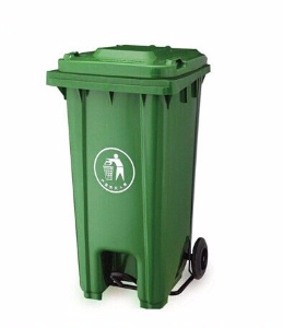 带脚踏户外垃圾桶环卫塑料垃圾桶